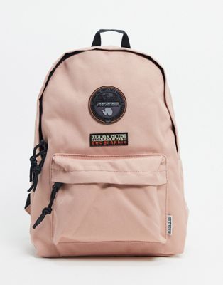 Napapijri Voyage mini backpack in light pink