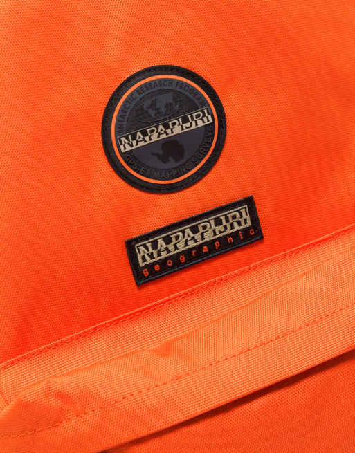 Napapijri Voyage Sac dos 20L avec 3 cussons logo Orange