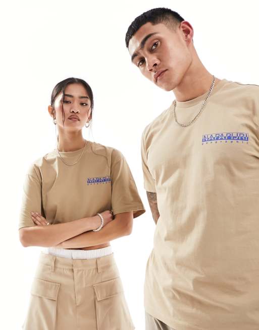 Napapijri - Washine - Beige T-shirt, 4 af 4