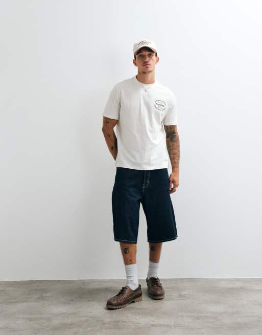 Napapijri Whol backprint t-shirt in white, 3 of 5
