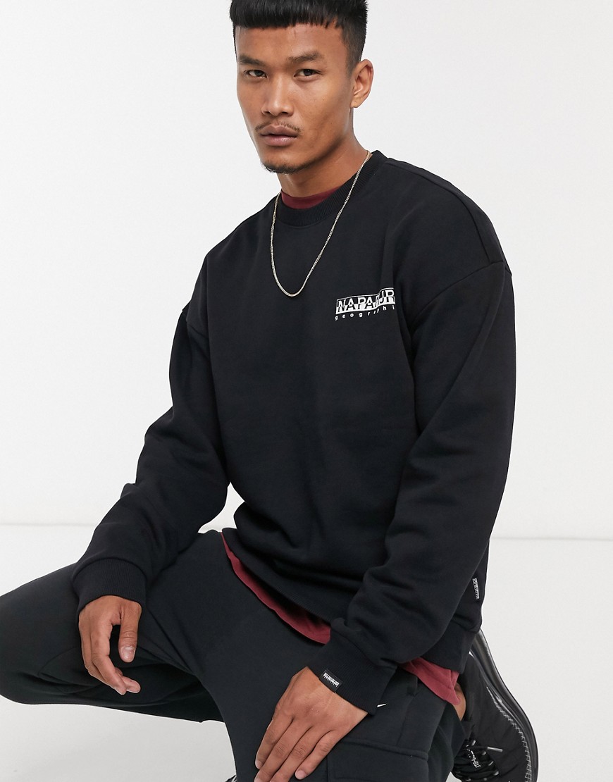 Napapijri - Yoik - Sweatshirt in zwart