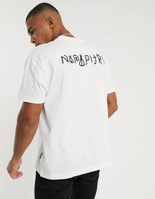 Napapijri Yoik t-shirt in white | ASOS