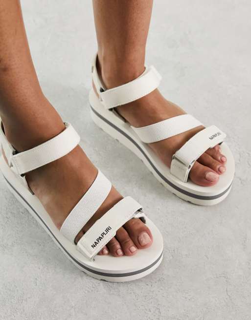 Napapirji - Dahlia - Sandales techniques - Blanc