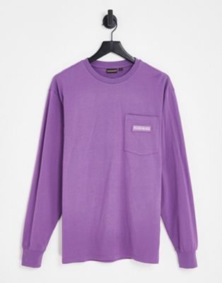 Napapirji Morgex long sleeve t-shirt in purple