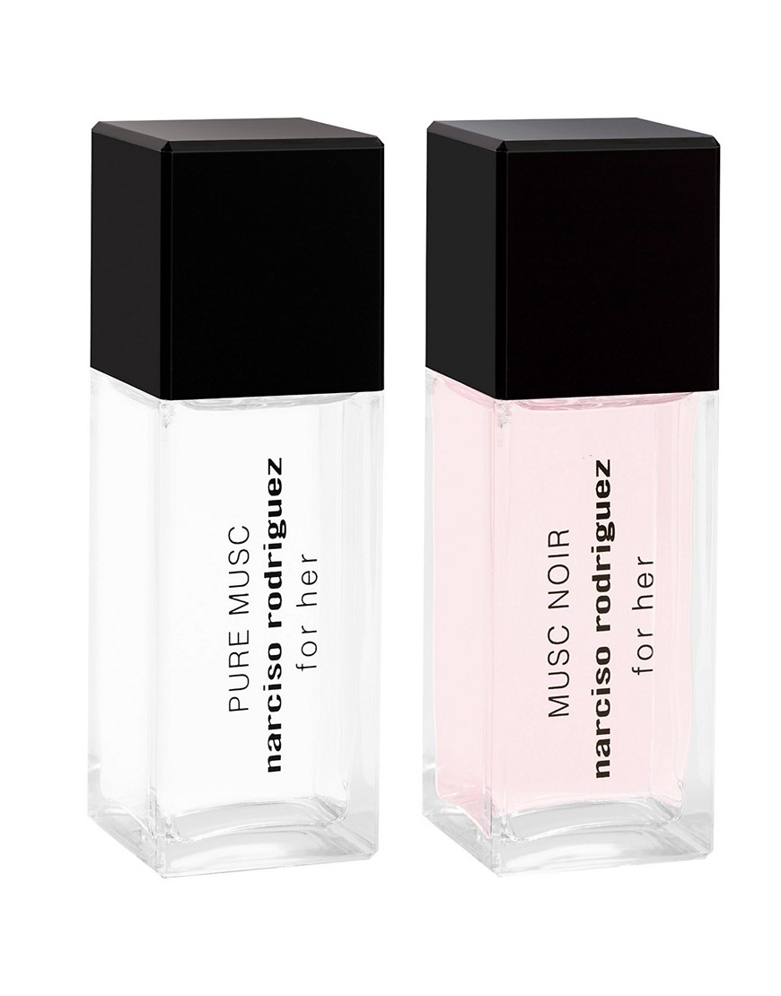 Narciso Rodriguez Musc Noir Eau de Parfum & Pure Musc Eau de Parfum Layering Duo 2X20ml-No colour