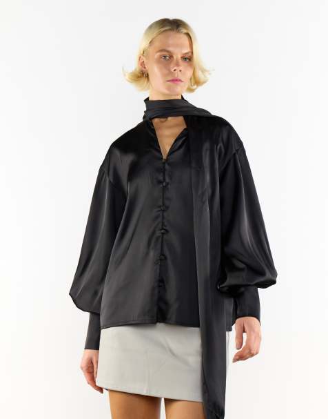 Narrated Bias mini skirt in light grey - view 1