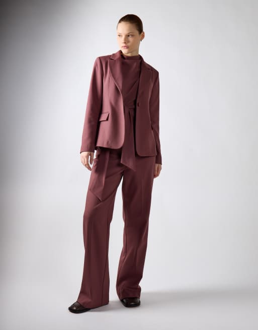 Narrated Tailored fit blazer in mauve, 2 of 4