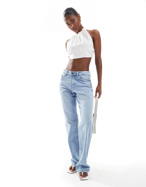 Narrated Tie back cami top in white, 2 of 4