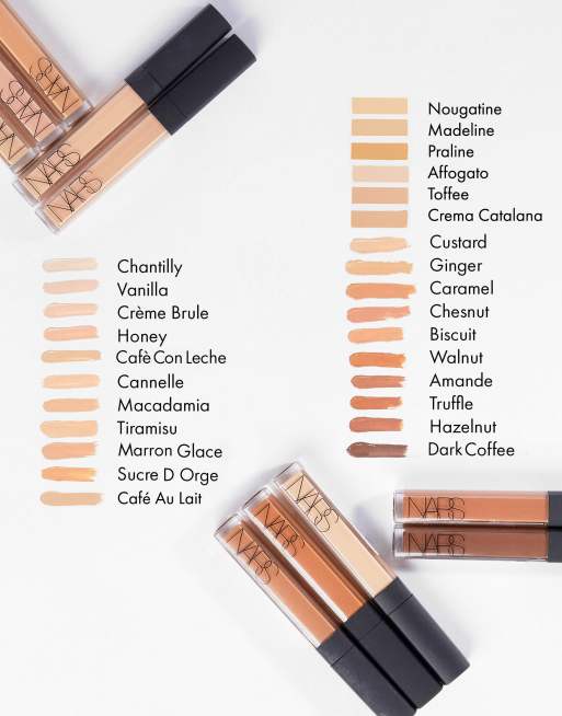 Nars radiant deals creamy concealer swatches