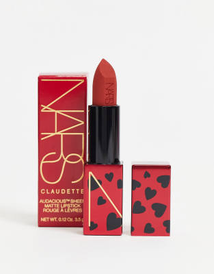 NARS x Claudette – Audacious – Matowa pomadka o lekkim kryciu – Bérénice