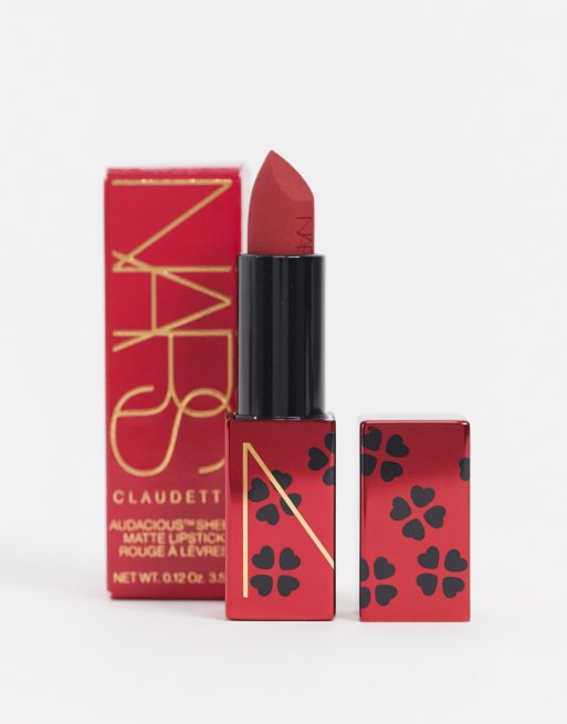 NARS x Claudette – Audacious – Matowa pomadka o lekkim kryciu – Sandrine