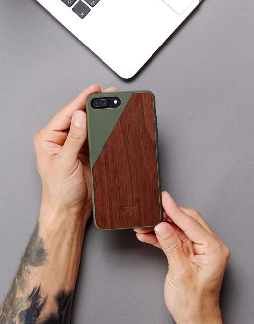 Native Union Premium iPhone 7 plus Wooden Phone Case | ASOS