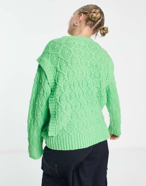 Apple green shop sweater