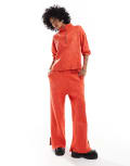 [Native Youth] Native Youth chunky knitted pants in red (part of a set) XS RED