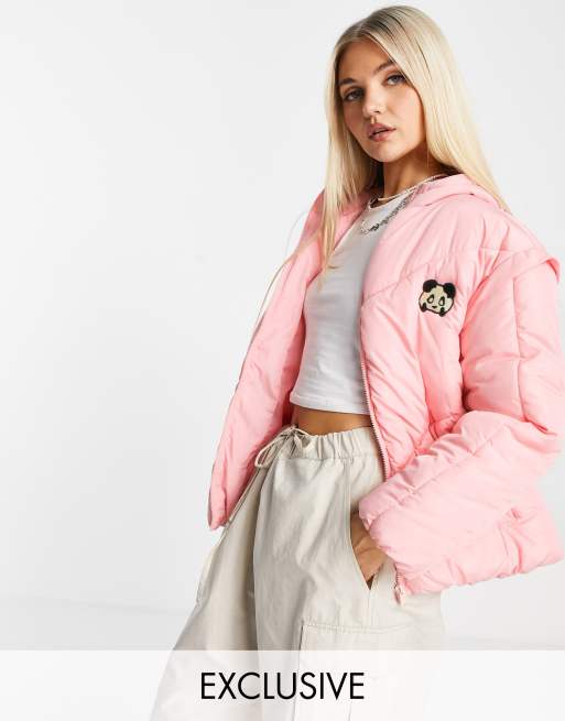 Native Youth - Dodoune oversize à capuche avec broderie panda