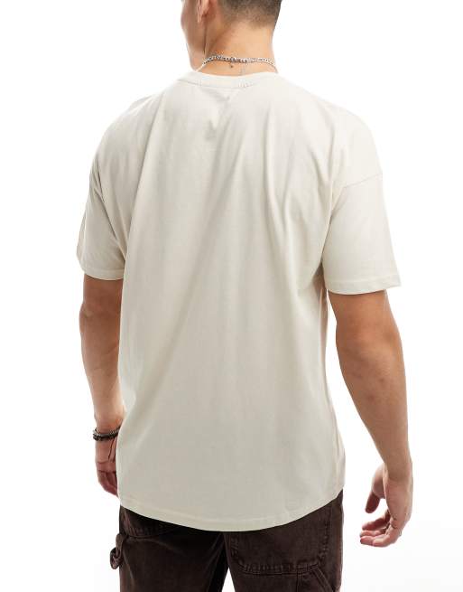 Native Youth - Everyday - Set van 3 T-shirts in zwart, wit en stone, 3 van 4