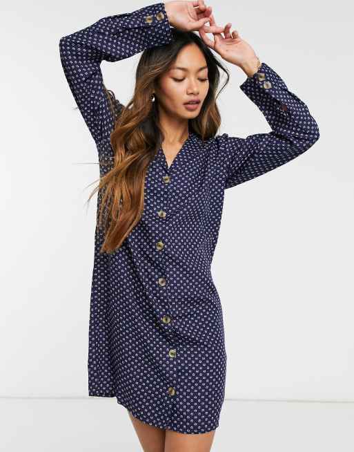 Native Youth – Gepunktetes Shirtkleid
