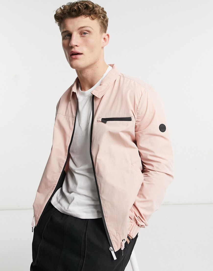 Native Youth harrington jacket in pink