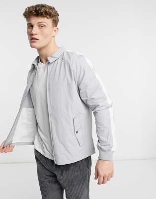 grey harrington jacket