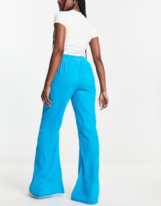 Turquoise sales flare pants