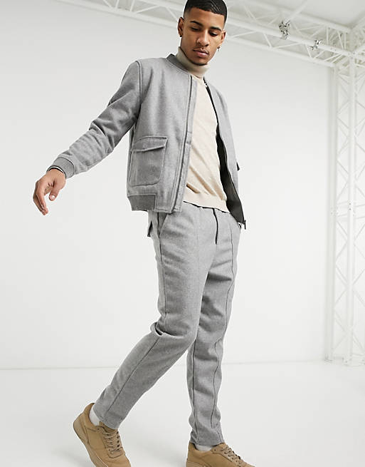 Native Youth luther trousers in grey