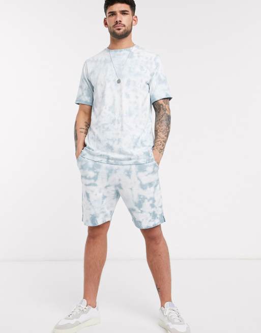 Native Youth — Blågrøn batikfarvet sæt, 2 af 3