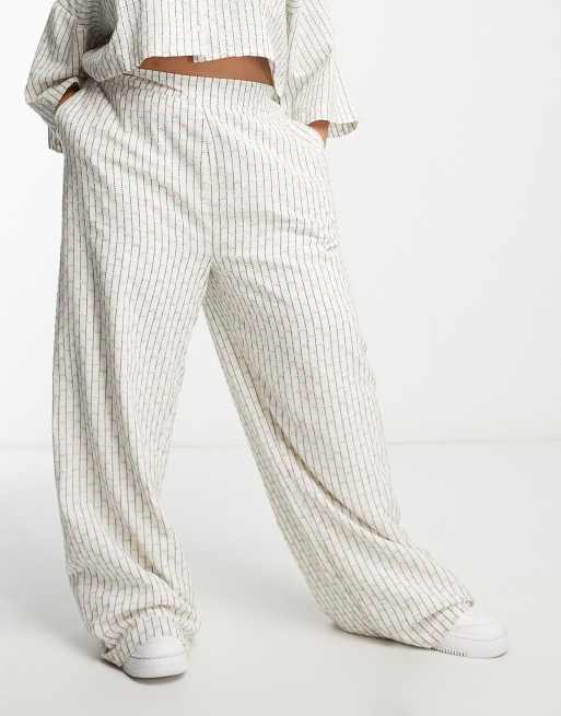 Native Youth Plus – Bunte Hose aus strukturierter Baumwolle mit weitem Schnitt, Kombiteil, 2 von 4