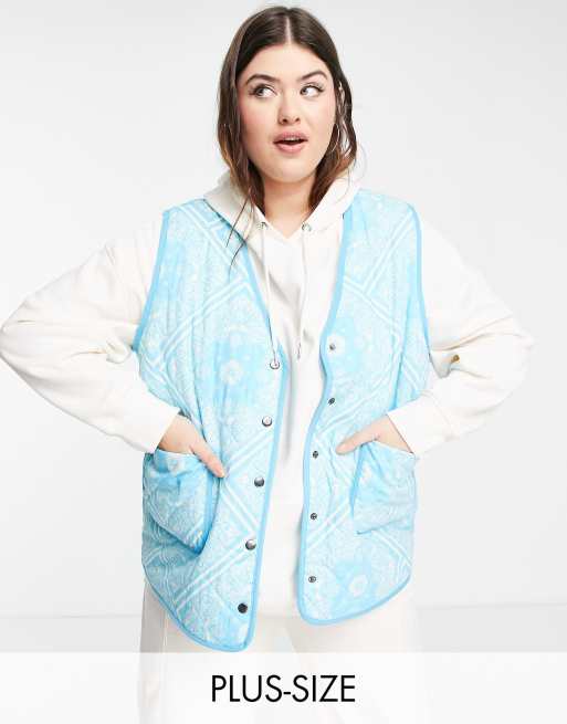 Women's plus store size quilted vest