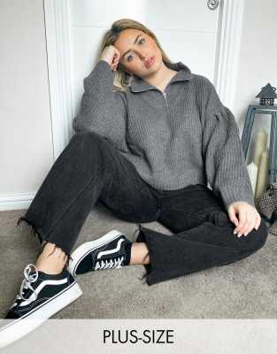 half knit sweater