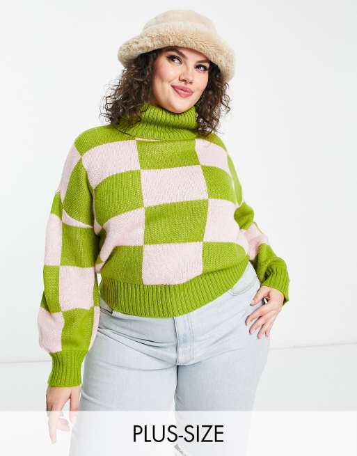 Plus size white on sale jumpers