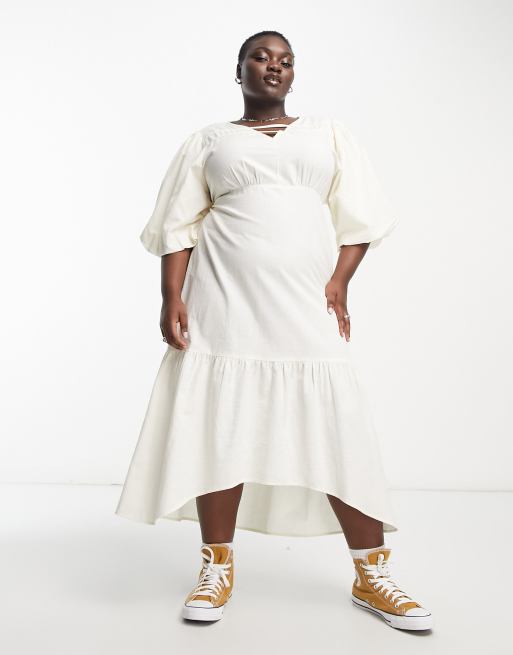 Linen plus size outlet clothing