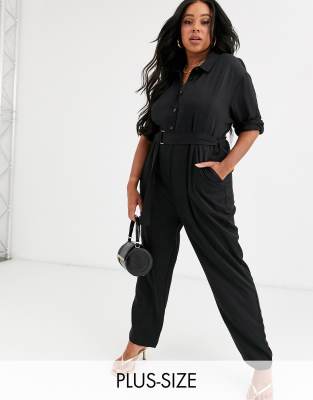 plus size utility jumpsuit