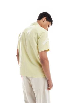 Native Youth Seascape Embroidered Shirt In Neutral