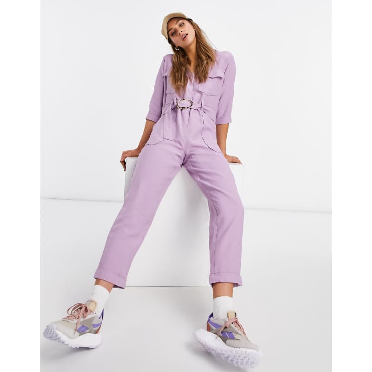 Asos store lilac jumpsuit