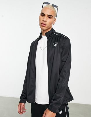 Native Youth track jacket co ord in black - ASOS Price Checker