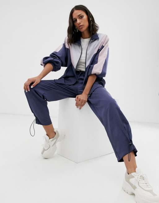 Native Youth tracksuit bottoms with toggles co ord ASOS