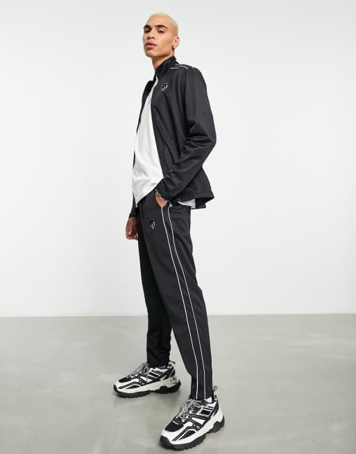 Native Youth – Trainingshose in Schwarz, Kombiteil