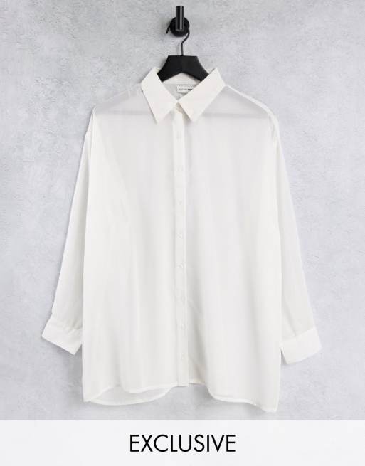 Native Youth – Transparentes Oversize-Hemd