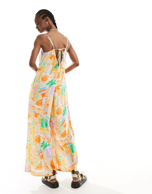 Asos tropical jumpsuit shop