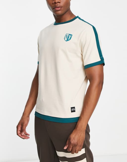 Native Youth X Voetbal - T-shirt in groen