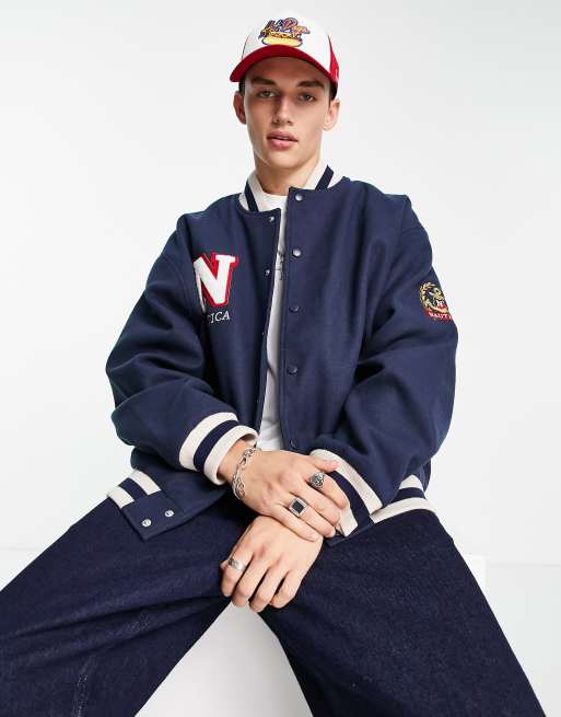 Nautica shop varsity jacket