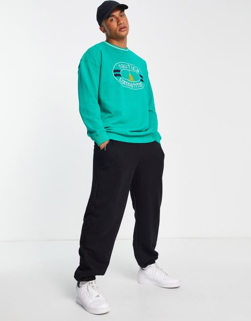 Nautica - Competition Archive - Bramma - Oversized sweatshirt i grøn, 2 af 4