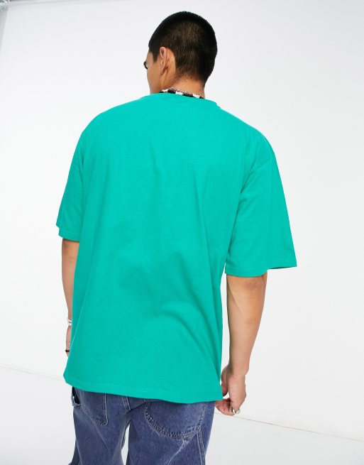 Nautica Competition archive creston t-shirt in green | ASOS