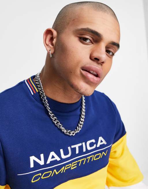 Nautica Competition - Bow - Sweatshirt i multifarvet klip-og-sy-design