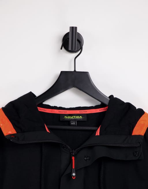 Nautica - Competition Caspian - Reflecterende hoodie in zwart, 4 van 4