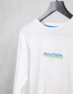 T-shirts et débardeurs Nautica Competition - Fearo - Top à manches longues - Blanc