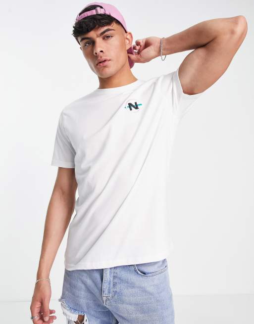 Nautica Competition – Hurley – Vit t-shirt med tryck baktill, 4 av 4