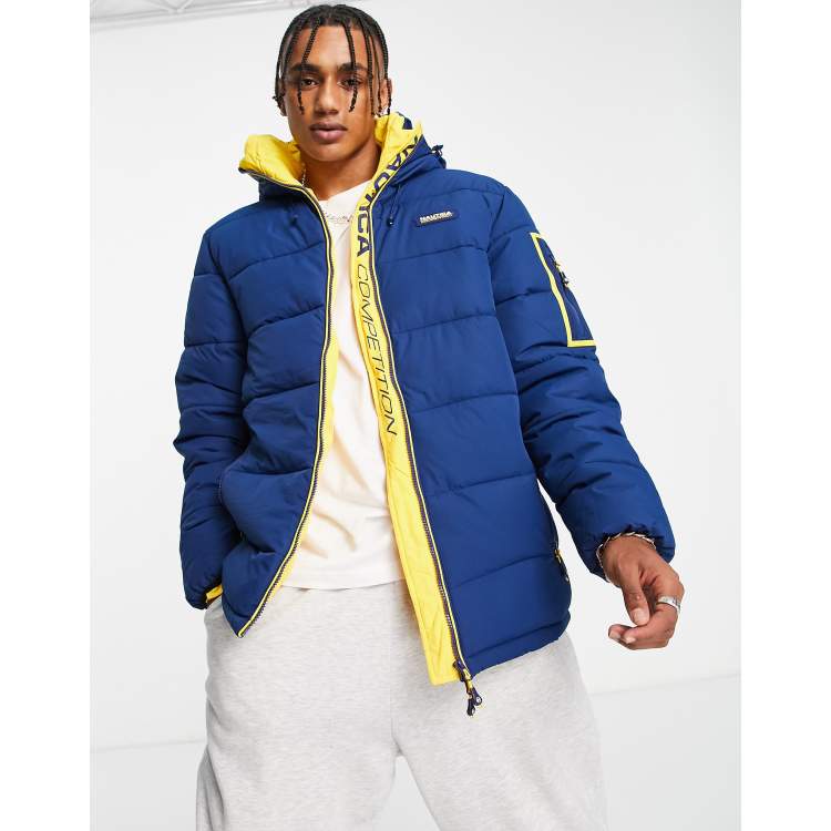 Nautica puffer cheap jacket with hood