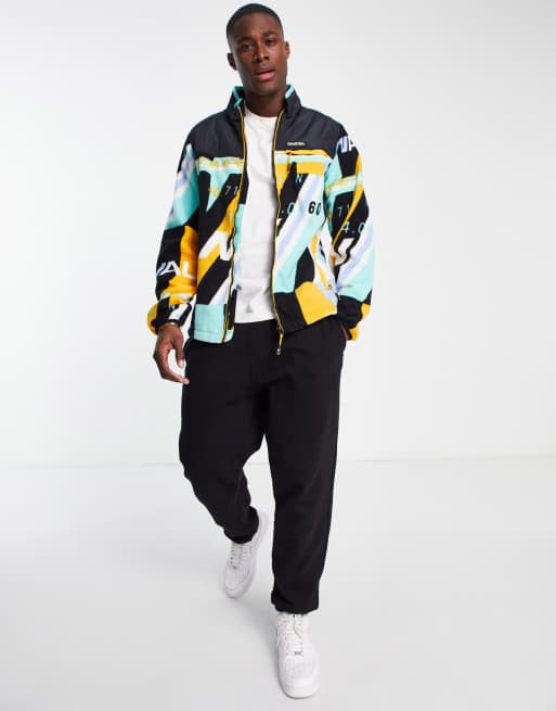 Nautica Competition soifish full zip fleece in multi ASOS