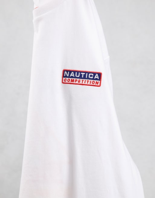 Nautica Competition - T-shirt bianca con stampa sulla schiena, 3 di 4